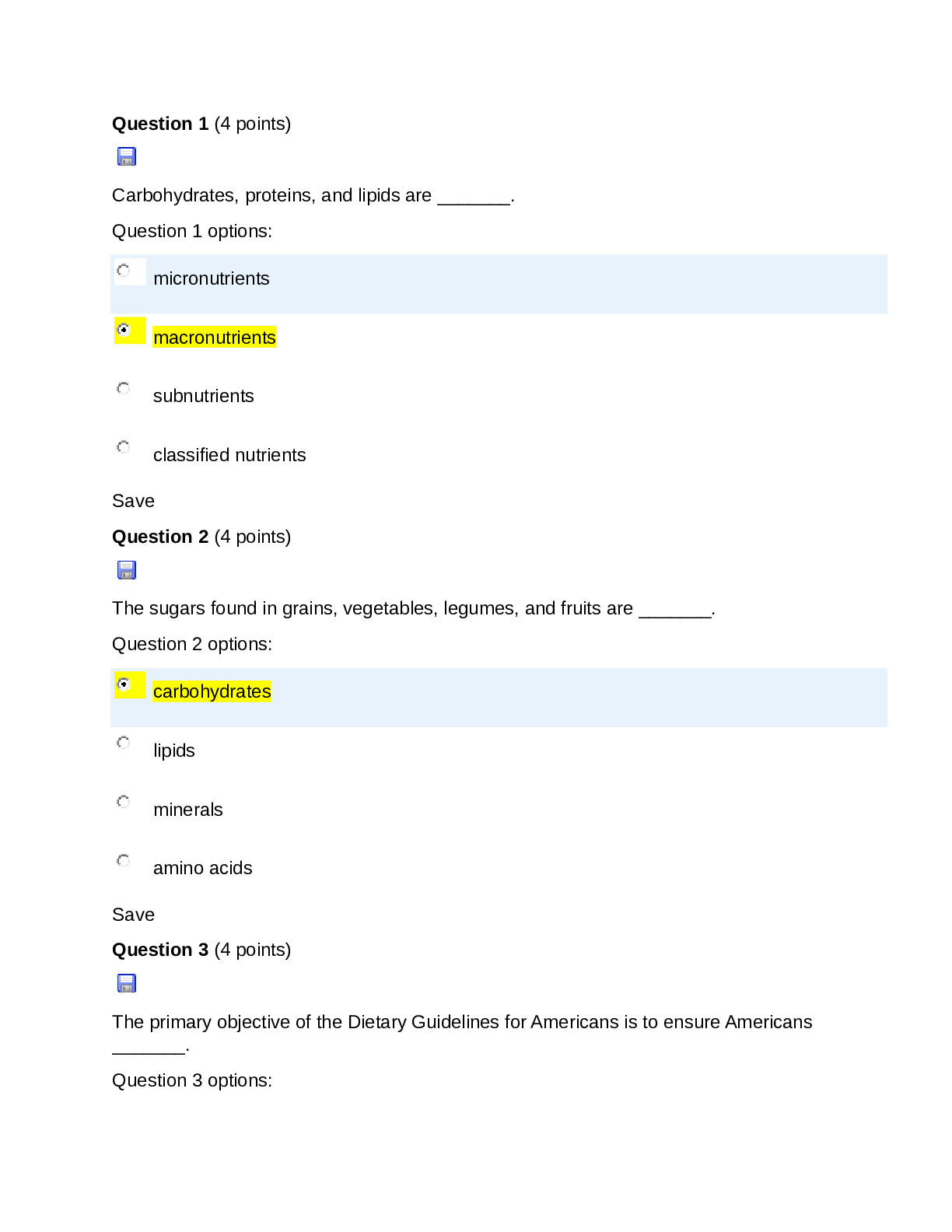 Preview image for NUTRI 100 Final exam with complete solution(This is not the latest exam but it contains frequently tested questions with all the correct answers)